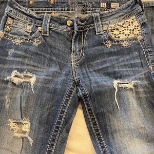 Miss me boot cut jeans. Size 28